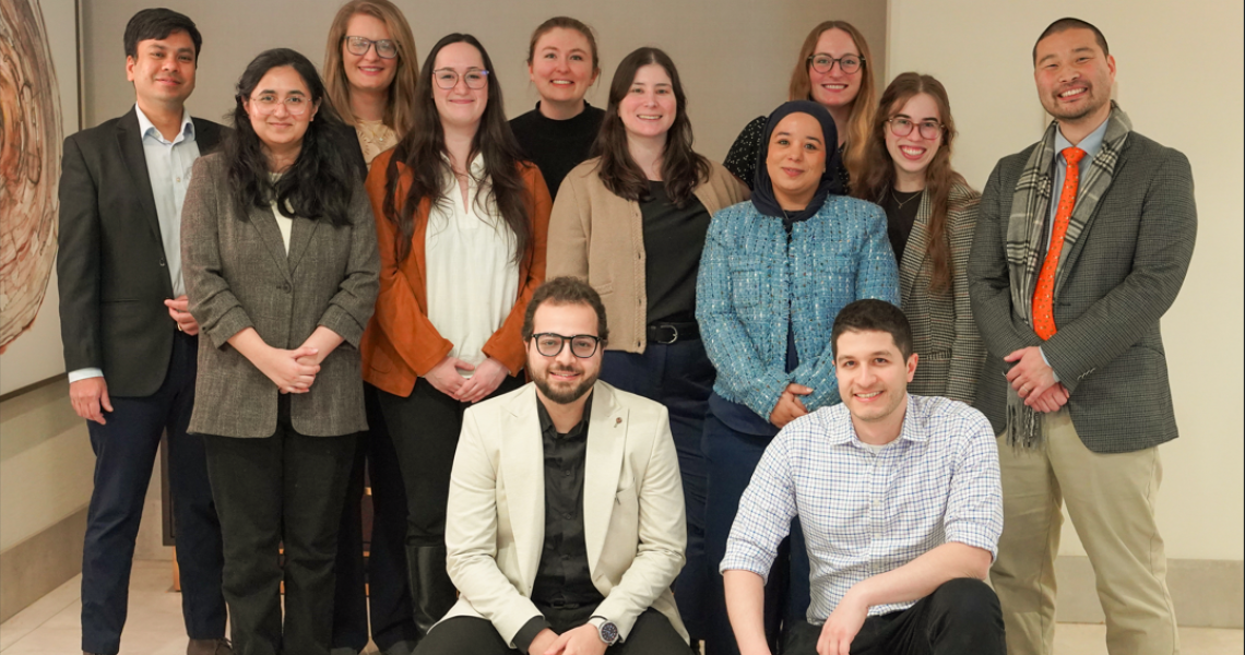 Residents and medical students at the MD & DC Society of Pathologists Meeting 2025